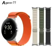 Nylon Watch Band Alpine Loop Sport Strap For Google Pixel Watch 3 45mm Wristband