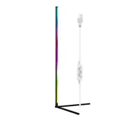 RGB Colour Changing LED Corner Floor Lamp Standing Light