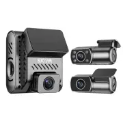 SJCAM M60 Dash Camera 3 Lens 4K Front Internal Rear Ultra Clear Night Shooting 360° Panoramic Shooting Car DVR Driving R