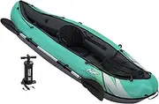 Hydroforce Ventura Kayak 1 Person Set, Inflatable Boat Set with Hand Pump, Paddle and Storage Bag, Multiple Styles
