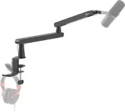 IXTECH Mic Boom Arm Stand LP Microphone Stand Low Profile Microphone Arm Adj.