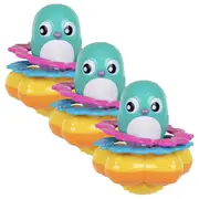 3x Playgro Float and Toss Ring Stacker Baby Bath Time Water Play Fun Toy 9m+