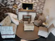 1:6 Scale Ooak Handmade Livingroom Furniture for 11-12" Fashion Dolls