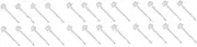 KALLORY 3sets Nail Dipping Powder Liquid Brush Replacement Brush for Nail Varnish Easy to Use Efficient for Dip Powder Liquid Kits Portable