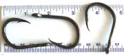 25 GT 8087 Cutting Point Black Nickel Live Bait Fish Fishing Hooks size 10/0