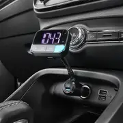 Car Bluetooth FM Transmitter with USB