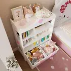 Kids Bookcase 4-Tier Toy Storage Toy Storage Cabinet Display Stand for Bedroom