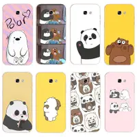 在飛比找蝦皮購物優惠-SAMSUNG We Bare Bears 白熊主題適用於三