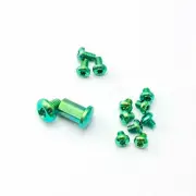 1set Titanium Green Screw Pivot Dress Kit For Benchmade Bugout 535 Folding knive