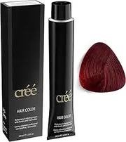 Créé Professional Permanent Hair Color 100ml 3.4 Fl.Oz. (Copper Dark Red Blond 6.64)