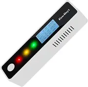 EUIOOVM Radiation Wide Applications Low Energy Consumption Clear Reading ABS Nuclear Radiation Detector Raditation Test, Without WiFi