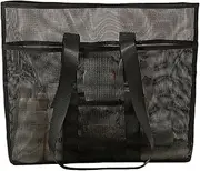 [Generic] Pool Bag, Portable Toiletry Organizer Bag, Large Capacity, Beach Organizer, Multifunctional Travel Supplies for Towel Cosmetics Swimsuit