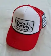 Team Vortex Caltex 888 Craig Lowndes Retro Snapback Trucker Cap One Size New