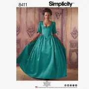 Timeless Elegance: 18th Century Gown & Panniers Sewing Pattern (Sizes 6-14)
