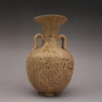在飛比找樂天市場購物網優惠-北宋 當陽峪 絞胎瓷 花瓶 古玩古董陶瓷器仿古老貨收藏擺件羽