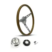 SAAS Steering Wheel SW701BAW & billet boss for Flaming River GM Style Aftermarket Steering Columns