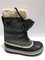 Sorel Women’s Winter Carnival, Waterproof Quarry/Black Boots, Size 6M