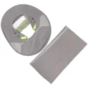 1 Set Hard Hat Sun Visor Outdoor Hat Neck Shield Full Brim Construction Hat