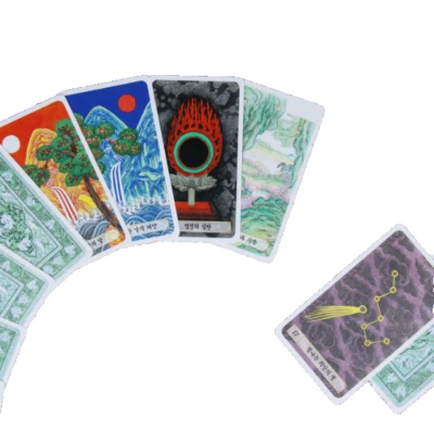 Osaekbitdam Eastern Style Tarot Deck – Guidebook Included – Inspired by Classic