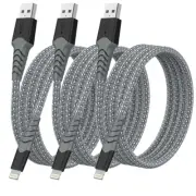 Iphone Charger Lightning Cable 3 Pack 3FT, [Apple Mfi Certified] for Apple Charg