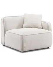 TOV Furniture Travie Performance Corduroy Velvet RAF Corner Chair