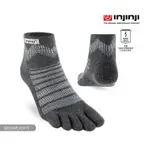 INJINJI-OUTDOOR戶外避震羊毛五趾短襪/石板灰 男女通用款 INCB0NA7594 M/L