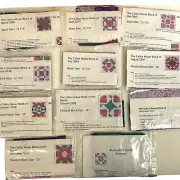 Calico 2010 Block of the month Kits 11 Blocks includes fabric