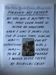 The New York Times Magazine June 20, 2021 FINDING MY FATHER