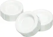 Dr Brown's Natural Flow Storage/Travel Caps, Narrow Neck, 3-Pack White