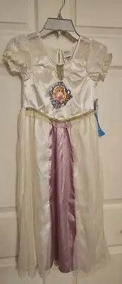 Disney store Rapunzel Wedding Sleepgown Pj's Size 5/6 Tangled Princess Nwt Dress
