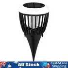 _ Solar Light Bug Zapper Waterproof Outdoor Mosquito Killer Solar Powered Fly Tr