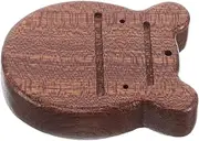 Milisten Thumb Piano Bottom Plate Replacement Ergonomic Base for Key Kalimba Durable Marimba Accessory for Comfortable Playing Fits Various Models