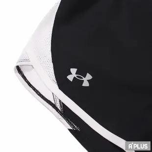 UNDER ARMOUR 女 運動短褲 Fly-By 2.0 真理褲 慢跑 訓練 黑白 內裡 - 1350196002