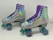 IMPALA QUAD ROLLER SKATES - INDOOR/OUTDOOR - ROLLERSKATES - VEGAN - HOLOGRAPHIC