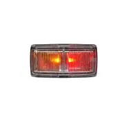 Narva 9-33V LED Side Marker Lamp - Red / Amber With Black Base And 2.5M Cable