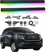 BJOHQ Electric Running Boards Compatible for Toyota Innova 2016-2022 with Light, SUV, Off-Road & Pickup Trucks - Retractable Truck Steps & Nerf Bars