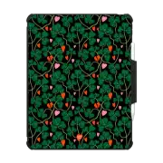 iPad Pro 13-inch (M4) Impact Folio Case Clover Hearts Black