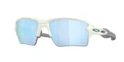Oakley OO9188 FLAK 2.0 XL Polarized 9188K2 Men's Sunglasses White Size 59