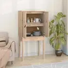 Highboard 60x40x120 cm Solid Wood Pine vidaXL