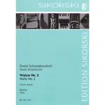 WALTZ NO. 2 ― ARRANGED FOR SOLO PIANO/DMITRI SHOSTAKOVICH【禮筑外文書店】