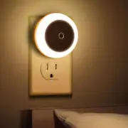 (4Pack) Plug in Night Lights, Auto Dusk to Dawn Sensor, Indoor Kid Baby Night Li