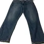 Joe's Women's Blue Denim Stretch The Lara Mid Rise Cigarette Crop Jeans Size 32