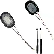 Sam&Johnny Inner Speaker Built-in Speaker Loudspeaker Replacement for Nintendo Switch NS 2017 Console Speaker Flex Cable Module with Repair Tool Kit(2-Pack)