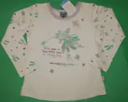 3 3t NWT Pumpkin Patch GYPSY MAGIC White Purple Fairy Snowflake SHIRT Top Girls
