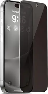 elago Privacy Glass+ Screen Protector Compatible with iPhone 16 Pro - Protect Privacy, Tempered Glass, Shatter-Proof, Scratch Protection
