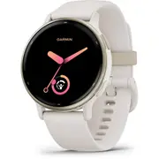 Garmin VivoActive 5 Smart Watch (Ivory/Cream Gold)