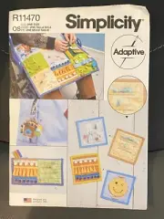 Simplicity Adaptive Pattern R11470 Adult's Sensory Quilt and Puzzles NEW & Uncut