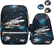 [GMT for Kids] Ergonomic School Bag Set 5 Pieces Ultralight School Bag Girls Boys Kids School Backpack Primary School School Bags 1-4th Grade Backpack 22L