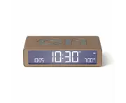 Lexon Flip Classic Reversible Alarm Clock - Gold