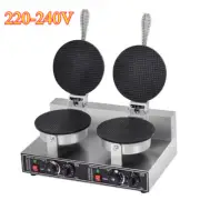 Commercial New Electric Stainless Steel Ice Cream Egg Waffle Cone Maker Machine